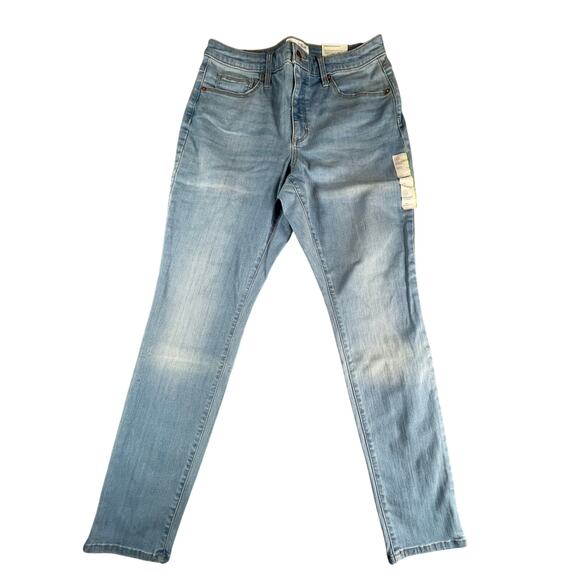 Universal Thread Jeans Women 12/31R Blue Light Wash Stretch High Rise Skinny NWT - Picture 1 of 8